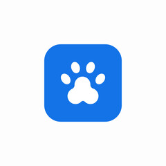 animal service icon sign vector