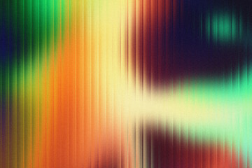 Abstract blurred grainy gradient background texture. Digital grain dust soft noise ribbed glass fluted smeared texture effect pattern bright wallpaper background. Unique and creative. Web or print use
