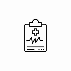 heart clinic department icon sign vector