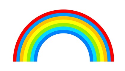Colorful rainbow graphic
