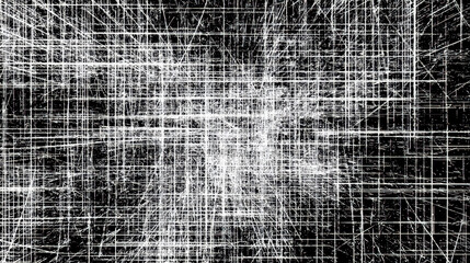 Abstract digital network visualization of interconnected data pathways