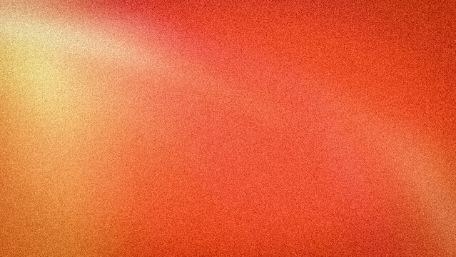 Dynamic 4K abstract background featuring a bold, blurred grainy texture with fiery red, vibrant orange, and bright yellow gradient transitions
