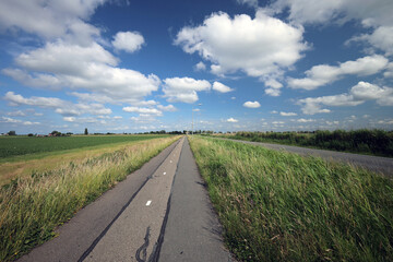 Voorweg between Kruisweg and Moerkapelle in the Rottezoom area