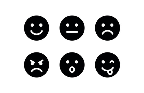 solid icon isolated emotions emoji emotions facial chart emotions valence arol emotions sentiment analysis tool emotions epression matri emotions mood tracker