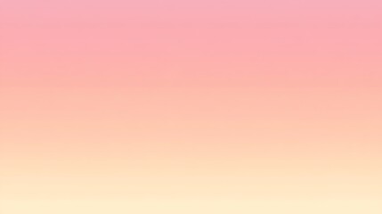 Soft pastel gradient background with peach and pink tones for design and creativity © Inggrid