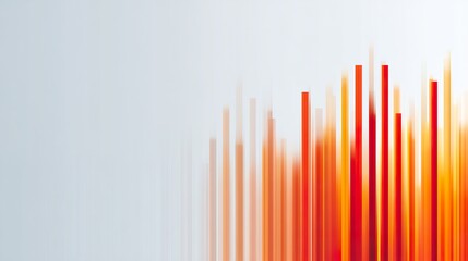 Elegant Data Analysis Abstract Background with Minimalist Aesthetic, Clean Lines, and Vibrant Bright Tones