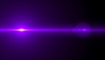 Purple light streaks on black background