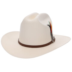 straw hat isolated on white