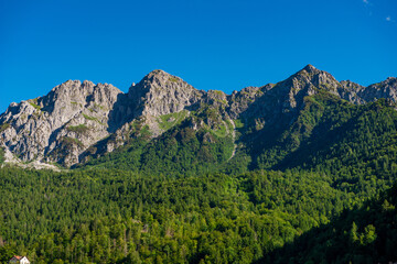 Mount Alben in summer
