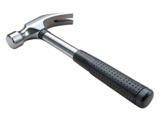 hammer on white background