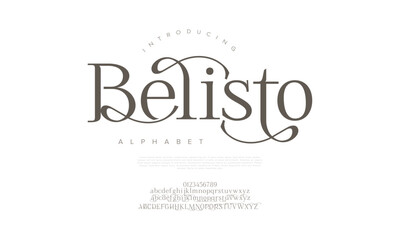 Sophisticated serif font with decorative swashes, ideal for branding, editorial layouts, and luxurious design needs