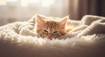 Obraz premium cute kitten