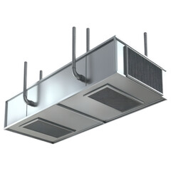 Modern Ceiling-Mounted Air Conditioning Unit for Commercial Use