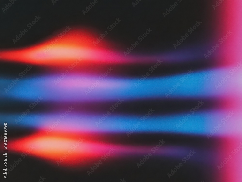 Poster abstract dark background with colorful light leak gradients. dynamic blur effect overlay for modern 