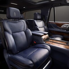 Experience family travel comfort with a luxury SUV featuring third row seating and seat positioning
