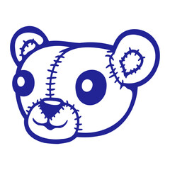 Bear Happy Smile Cute Teddy Friendly Comic Grizzly