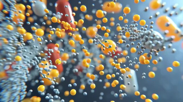 3D Vitamin Supplements Promotion/3Dビタミンサプリメントのプロモーション1