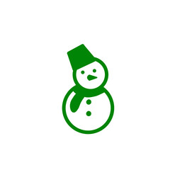 雪だるまのアイコン / Snowman Icon