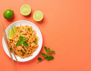 pasta with tomato sauce and basil