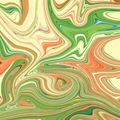 /tmp/tmp-1-KK0c9BoD0lPc/4dbdafd4-a144-427f-91b9-ddad06d9a8a8.epsVibrant abstract swirl artwork with flowing green, orange, and cream tones. A dynamic marbled texture design. Abstract, colorful, swirl,