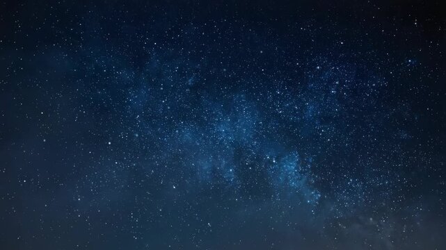Shimmering stars scattered across the dark sky on a clear and quiet evening