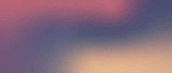 Muted Dusk Hues Grainy Gradient Background