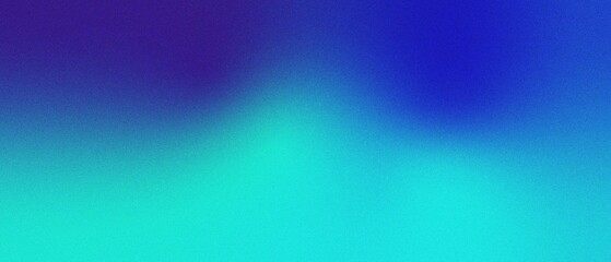 Dynamic Teal and Blue Grainy Gradient Blend