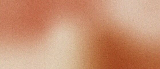 Warm Terracotta Grainy Gradient Background