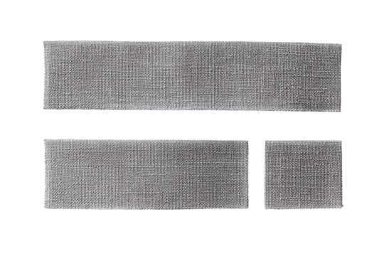 Abstract textured shapes