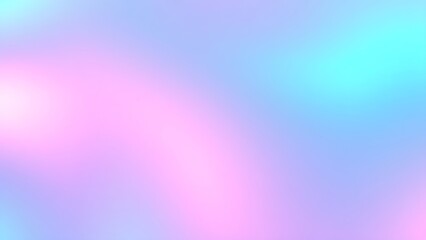 Futuristic holographic gradient with pearlescent sheen and dreamy pastel color transitions in liquid metal texture.