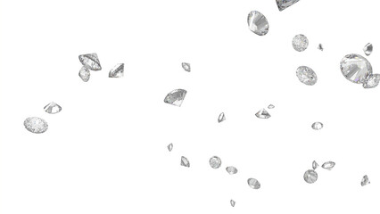 レンダリングされたダイアモンド　CG