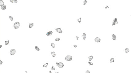 レンダリングされたダイアモンド　CG