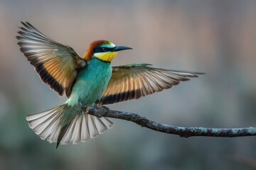 Obraz premium Bird in motion