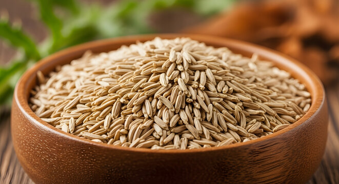 cumin seeds in a bowl