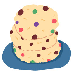 illustration of a cookie 