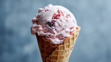 Pink ice cream cone (2)
