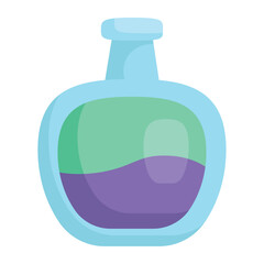 Spooky Magic Potion Bottle Icon