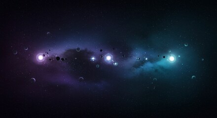 Nebula, Planets, and Stars