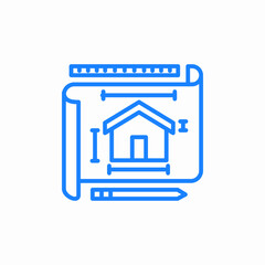 construction architecture icon sign vector