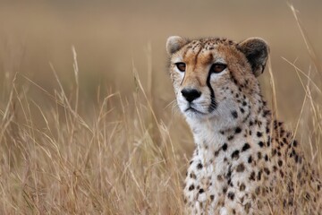 Fototapeta premium Cheetah Masai Mara Reserve Kenya