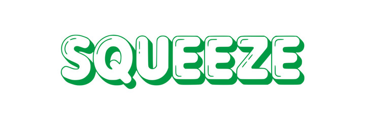 Fototapeta premium Squeeze.