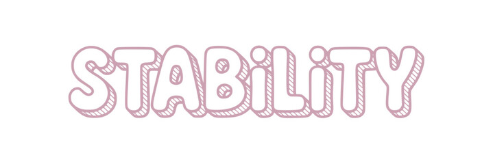 Obraz premium Stability.