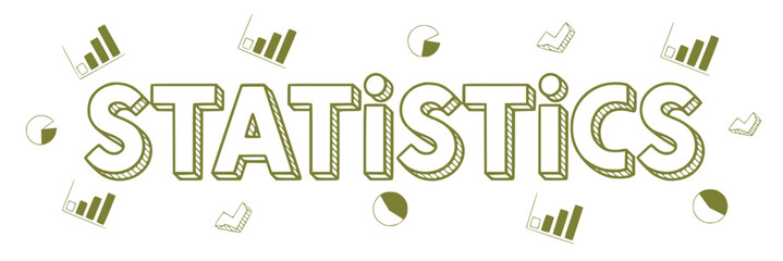 Statistics Data Analysis Infographic.