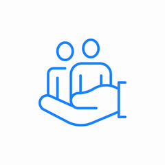 providing support icon sign vector