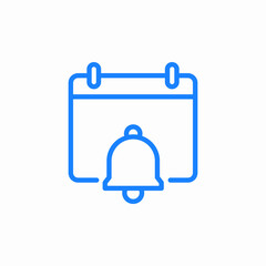 reminder day icon sign vector
