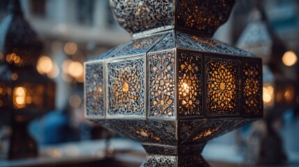 Ornate metal lanterns (1)