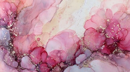 Abstract watercolor art