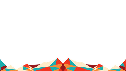 Fototapeta premium vintage abstract low poly background 