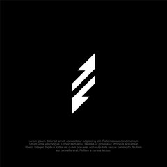 Abstract Arrow Icon Illustration on Dark Backdrop with Minimalist Design for Creative Projects and Business Use, Represents Direction and Movement for Web and Print