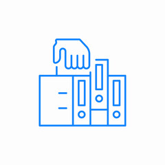 office supplies icon sign vector